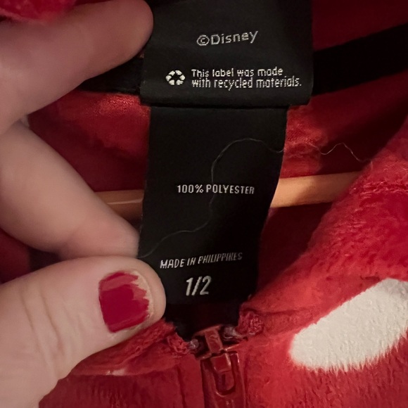Torrid x Disney Minnie Mouse Onesie 1/2 - Picture 3 of 4